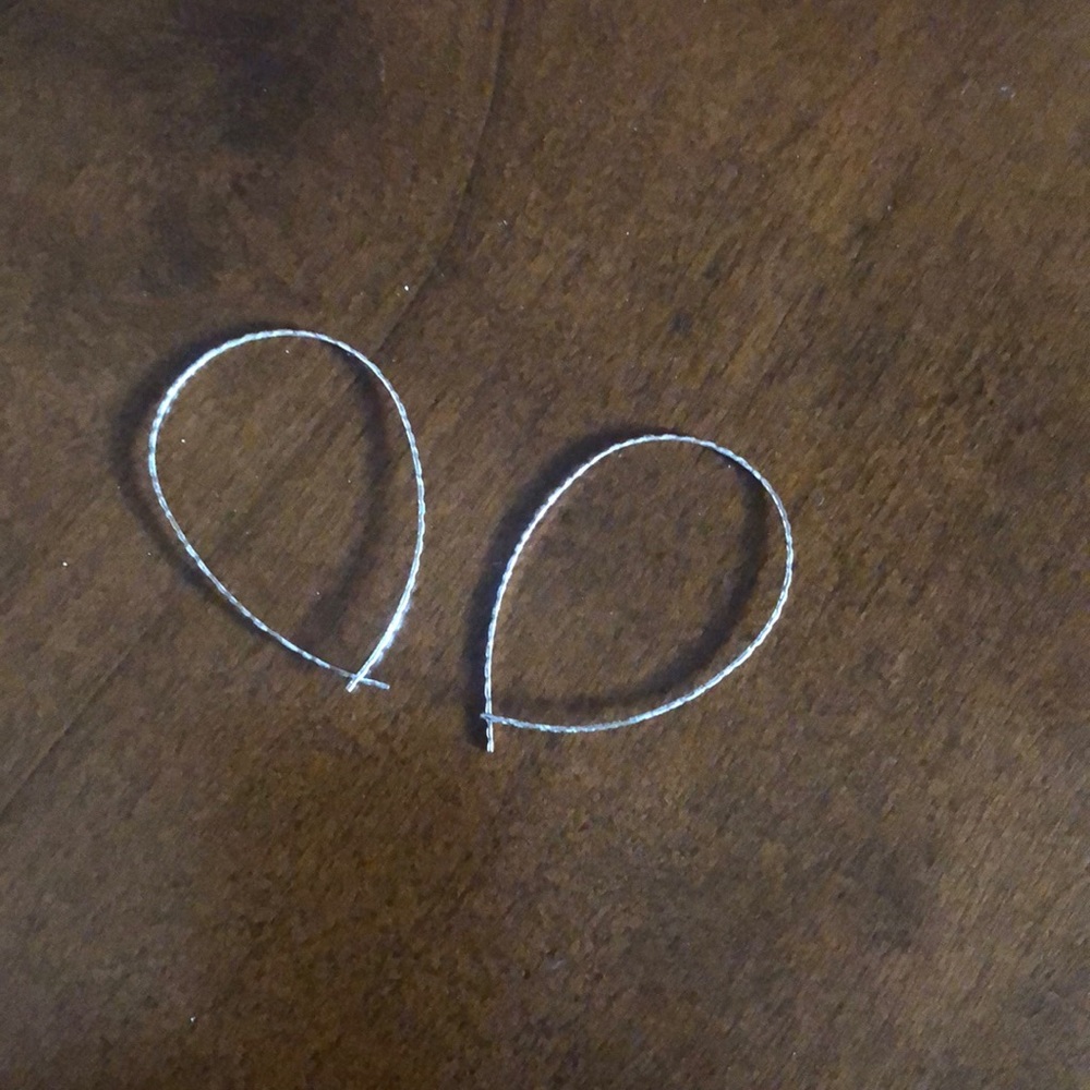 Gold earrings